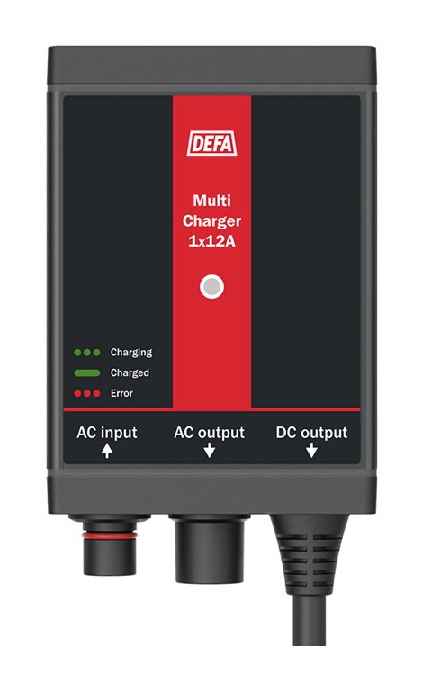 DEFA MultiCharger 1x12A 