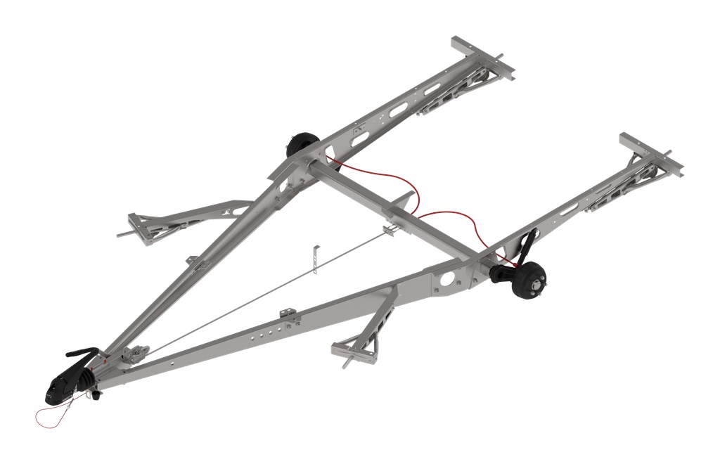 KNOTT Model 1 Şasi (4240 mm - 1050 kg)