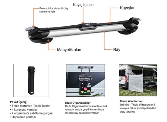 Thule Teleskopik Merdiven 9 Adım