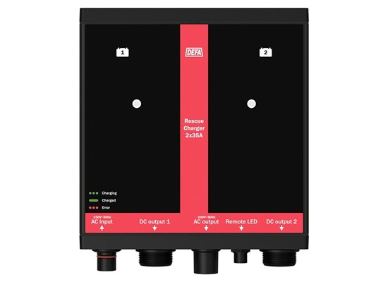 DEFA RescueCharger 2x35A