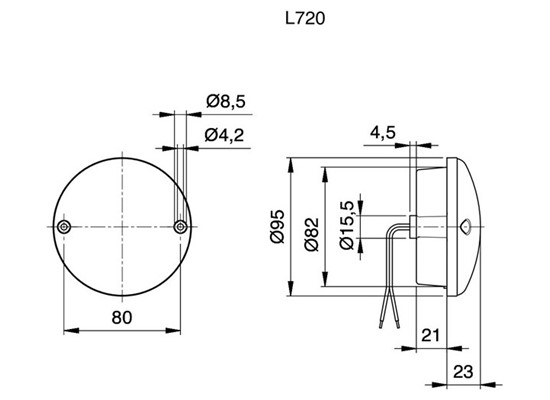 Arka Lamba - BL 720 Thumb 2