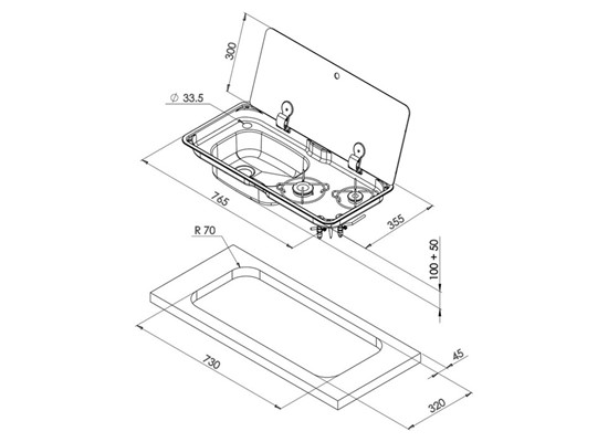 Double Burner Combination Cooker Thumb 2