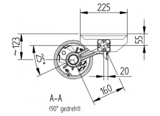 750 kg Frenli Dingil (1200mm)