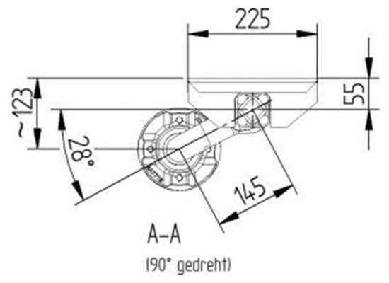 750 kg Frensiz Dingil (1200mm)