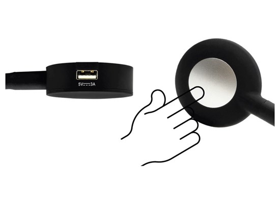 Esnek Spot Lamba - 2x USB Thumb 3