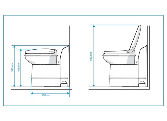 Cassette Toilet C200 - CS Thumb 2
