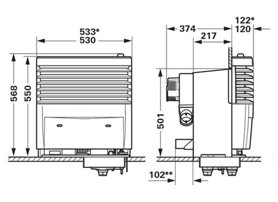 S5004 Gazlı Karavan Isıtıcı Thumb 2