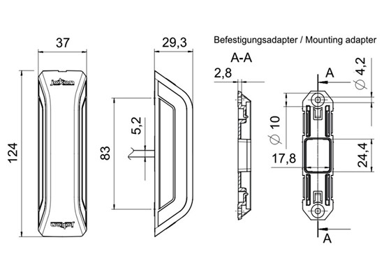 LED İşaret Işığı - SPL 2030  (Siyah) Thumb 2